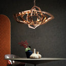 Axyaa Nordic LED Chandelier: Modern Stainless Steel Luxury Lighting for Living, Dining, Bedroom