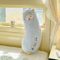 Axyaa Little Monster Long Pillow for Side Sleeping, Girl Sleeping Legs Pillow