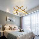 Axyaa LED Chandelier Dimming Ceiling Light for Modern Home Decor