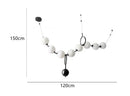 Axyaa Designer Creamy Style Chandelier for Living Room and Dining Area