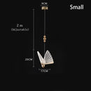 Axyaa Nordic Butterfly Chandelier: Modern Fashion Pendant Lights for Kitchen, Bedside, Stair & Restaurant