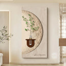Axyaa Cream Style Entrance Wall Painting with Lights