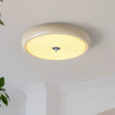 Axyaa Circular LED Ceiling Light Fixture for Bedroom, Living Room, Study - Bauhaus Retro Design