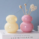 Glass Flower Vase by Axyaa - Elegant Hydroponic Centerpiece for Wedding and Home Decor