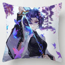 Axyaa Demon Slayer Kimetsu No Yaiba Pillowcase - Kamado Tanjirou Tomioka Giyuu Decor