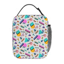 Axyaa Retro Insulated Lunch Bag - Portable Thermal Bento Tote for Work & School