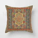 Axyaa Red Moroccan Short Plush Ethnic Style Cushion Cover for Home Decoration