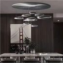 Luxury Silver LED Mercury Glass Pendant Lamp Axyaa Collection