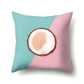 Axyaa Fresh Summer Fruit Printed Cushion Cover for Home Sofa 45x45cm