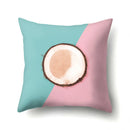 Axyaa Fresh Summer Fruit Printed Cushion Cover for Home Sofa 45x45cm