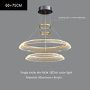 Luxury Axyaa Acrylic LED Chandeliers for Living Room and Staircase