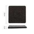 Axyaa Stone Ceramic Steak Serving Plate Set - Restaurant Tableware