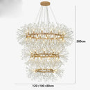 Axyaa LED Pendant Chandeliers for Modern Home Decor and Indoor Lighting