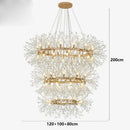 Axyaa LED Pendant Chandeliers for Modern Home Decor and Indoor Lighting