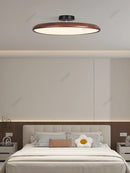 Axyaa LED Wood Grain Bedroom Ceiling Lamp | Modern Eye Protection Room Light