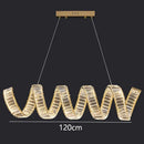 Axyaa Crystal Chandelier Pendant Light for Living Room Dining Ceiling Home Decor