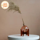 Axyaa Acrylic Spherical Vase for Minimalist Table Decoration and Aesthetic Room Decor