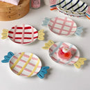 Axyaa Candy Shaped Plate: Colorful Dessert & Snack Dish Gift for Girls