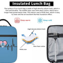 Axyaa Insulated Lunch Bag - Portable Thermal Cooler for Picnic