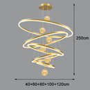 Axyaa Crystal Chandelier - Luxury Living Room Lighting - Bedroom Pendant Lamp