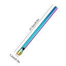 Axyaa Stainless Steel Bubble Tea Straw Set with Spoon Shaped Straw