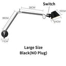 Axyaa Telescopic Swing Arm LED Wall Lamp Sconce Industrial Light - E27