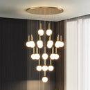 Axyaa Modern LED Chandelier Pendant Light for Dining Room and Ceiling, Indoor Decorative Lighting
