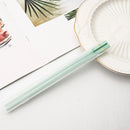 Axyaa Portable Alloy Chopsticks Set with Storage Box Holder