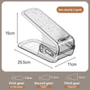 Axyaa Double-layer Shoe Rack Organizer Cabinet - Adjustable Closet Storage Rack
