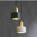 Axyaa Modern Marble Pendant Chandelier for Dining Room, Bedroom, Hotel, Bar