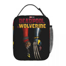Axyaa Deadpool & Wolverine Insulated Lunch Bag - Reusable Thermal Cooler