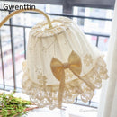Axyaa Princess Fabric Table Lamps - Elegant Home Art Decor Lighting