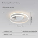 Axyaa Gold Round LED Ceiling Chandelier Remote Control Light for Home Decor