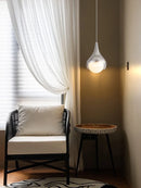 Axyaa LED Water Droplet Ceiling Chandelier: Modern Living Room Bedroom Pendant Lamp