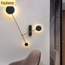 Axyaa Modern Linear Wall Lamp for Living Room Bedroom Hallway Lighting