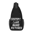 Axyaa Personalized Custom Chest Bag with Logo Text Name