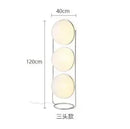 Axyaa LED Ball Floor Lamp Modern Design Living Room Bedroom Standing Light