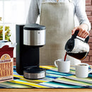 Axyaa Watercolor Geometry Absorbent Kitchen Drying Mat