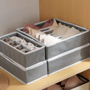 Axyaa Drawer Organizer Box for Underwear Socks Bra Pants Scarf Tie Storage