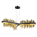 Axyaa Modern Circular Pendant Light for Stylish Living Room and Dining Room