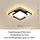 Axyaa LED Ceiling Light: Modern Minimalist Bedroom Chandelier for Living Room, Children's Room