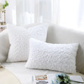 Axyaa Luxury Fluffy Fur Pillow Cover Modern Home Decorative Cushions