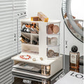 Axyaa Cosmetic Storage Cabinet: Bedroom & Living Room Makeup Organizer Skin Care Display