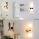Axyaa Iron Wall Lamp with E14 Light Source for Home Decor Lighting