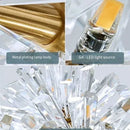 Axyaa K9 Crystal Chandelier: Luxury Nordic LED Lighting for Home Decor
