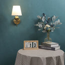 Axyaa Retro Minimalist LED Wall Lamp for Interior Decoration in Bedroom, Hotel, or Study