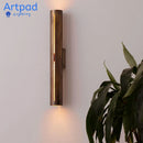 Axyaa Copper LED Wall Lamp: Elegant American Home Decor Light for Living Room, Bedroom, Hallways