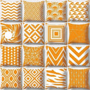 Axyaa Geometric Car Sofa Pillow Cover