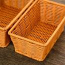 Axyaa Wicker Serving Baskets: Handwoven Rattan, Multicolor, 10 Styles for Bread, Fruit, Vegetables