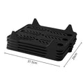 Axyaa Clothes Folding Board Cabinet Storage Rack - Space Saving Organizer Shelf